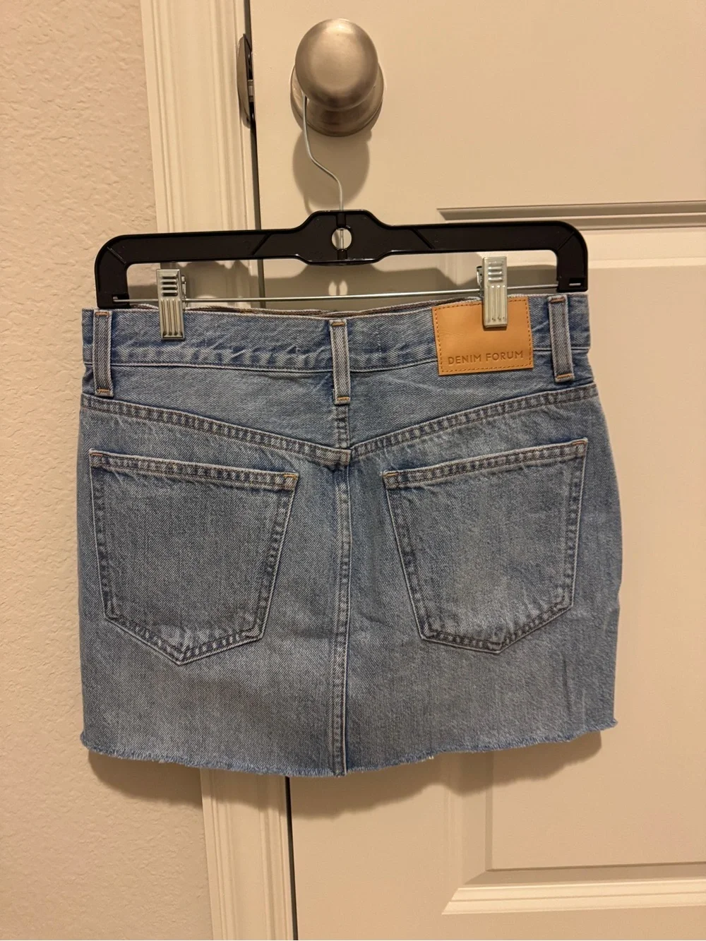 Aritzia Denim Forum The Tori Mini Denim Skirt size 25
